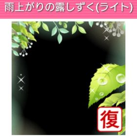 GREEガルショ 雨上がりの露しずく（ライト） | ガルショのアイテム、RMTの販売・買取一覧