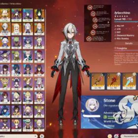 🔥 【アジア】AR55👑上位 ダメージ💎11 レジェンド🔥アルレッキーノ 完凸+1🔥楓原万葉🔥刻晴✨23 ゴールド 星