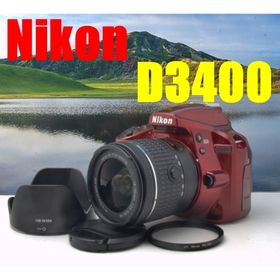 ニコン(Nikon)の【美品】 Nikon D3400 Bluetooth搭載 スマホ転送 綺麗(デジタル一眼)