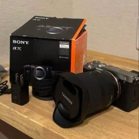 【美品】Sony α7C高倍率ズームレンズセット元箱と付属品有