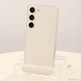〔中古品〕 Galaxy S23 256GB クリーム SCG19 au SIMフリー ［6.1インチ有機EL／Snapdragon 8 Gen 2 Mobile Platform for Galaxy］〔中古品〕 Galaxy S23 256GB クリーム SCG19 au SIMフリー ［6.1インチ有機EL／Snapdragon 8 Gen 2 Mobile Platform for Galaxy］