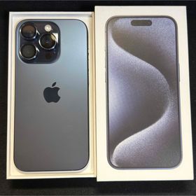 アイフォーン(iPhone)のiPhone 15 Pro ブルーチタニウム 1TB(スマートフォン本体)