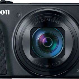 【スーパーSALE期間特別価格】 Canon コンパクトデジタルカメラ PowerShot SX740 HS ブラック 光学40倍ズーム/4K動画/Wi-Fi対応 PSSX740HSBK