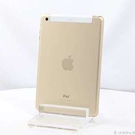 〔中古品〕 iPad mini 3 64GB ゴールド MGYN2J／A docomo ［7.9インチ液晶／Apple A7］〔中古品〕 iPad mini 3 64GB ゴールド MGYN2J／A docomo ［7.9インチ液晶／Apple A7］