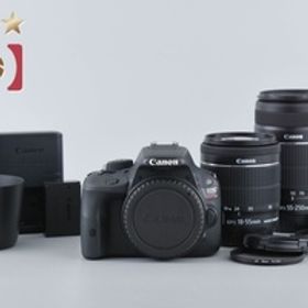 【中古】Canon キヤノン EOS Kiss X7 ダブルズームキット ブラック