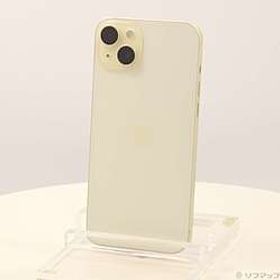 〔中古品〕 iPhone15 Plus 128GB イエロー MU0A3J／A SIMフリー ［6.7インチ有機EL／Apple A16］〔中古品〕 iPhone15 Plus 128GB イエロー MU0A3J／A SIMフリー ［6.7インチ有機EL／Apple A16］