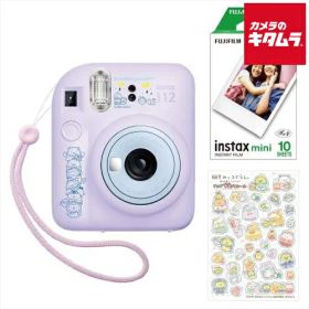 タカラトミー インスタントカメラ instax mini12「チェキ」 映画すみっコぐらし 空の王国とふたりのコ