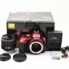 【美品】Nikon D5500 18-55 VRII kit レッド 動作確認済