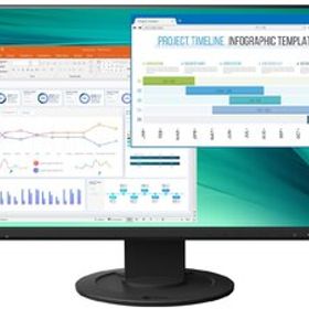 EIZO 23.8型液晶モニター EV2460 BK ブラック 省スペース IPSパネル 1920x1080