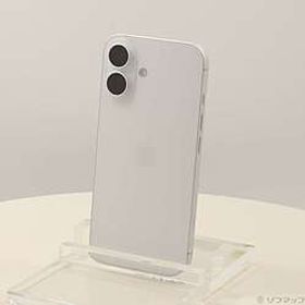 〔中古品〕 iPhone16 128GB ホワイト MYDR3J／A SIMフリー ［6.1インチ有機EL／Apple A18］〔中古品〕 iPhone16 128GB ホワイト MYDR3J／A SIMフリー ［6.1インチ有機EL／Apple A18］