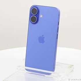 〔中古品〕 iPhone16 256GB ウルトラマリン MYE03J／A SIMフリー ［6.1インチ有機EL／Apple A18］〔中古品〕 iPhone16 256GB ウルトラマリン MYE03J／A SIMフリー ［6.1インチ有機EL／Apple A18］