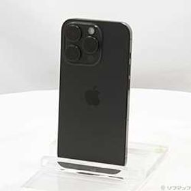 〔中古品〕 iPhone15 Pro 128GB ブラックチタニウム MTU73J／A SIMフリー ［6.1インチ有機EL／Apple A17 Pro］〔中古品〕 iPhone15 Pro 128GB ブラックチタニウム MTU73J／A SIMフリー ［6.1インチ有機EL／Apple A17 Pro］