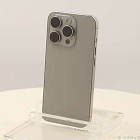 〔中古品〕 iPhone15 Pro 128GB ナチュラルチタニウム MTU93J／A SIMフリー ［6.1インチ有機EL／Apple A17 Pro］〔中古品〕 iPhone15 Pro 128GB ナチュラルチタニウム MTU93J／A SIMフリー ［6.1インチ有機EL／Apple A17 Pro］