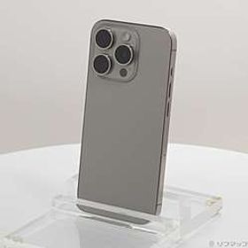 〔中古品〕 iPhone15 Pro 512GB ナチュラルチタニウム MTUK3J／A SIMフリー ［6.1インチ有機EL／Apple A17 Pro］〔中古品〕 iPhone15 Pro 512GB ナチュラルチタニウム MTUK3J／A SIMフリー ［6.1インチ有機EL／Apple A17 Pro］