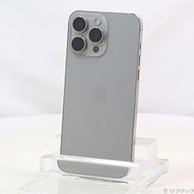 〔中古品〕 iPhone15 Pro Max 1TB ナチュラルチタニウム MU713J／A SIMフリー ［6.7インチ有機EL／Apple A17 Pro］〔中古品〕 iPhone15 Pro Max 1TB ナチュラルチタニウム MU713J／A SIMフリー ［6.7インチ有機EL／Apple A17 Pro］