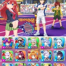 ジュエル8062 4・5×166 中野五月 遠山金太郎 手塚国光 ウィズ | 白猫テニスのアカウントデータ、RMTの販売・買取一覧