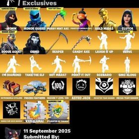 購入前にコメントして下さい‼️メアド即変更可能‼️アイコ｜オナガ｜ミンティー | フォートナイト(Fortnite)のアカウントデータ、RMTの販売・買取一覧