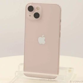 【中古】Apple(アップル) iPhone13 512GB ピンク MLNQ3J／A SIMフリー 〔ネットワーク利用制限▲〕 【344-ud】