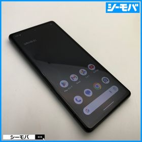 グーグル(Google)の1589スマホ Google Pixel 7a SIMフリーブラック 中古(スマートフォン本体)