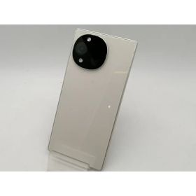 【中古】SHARP 国内版 【SIMフリー】 AQUOS R10 カシミヤホワイト 12GB 256GB SH-M31【OSU301】保証期間1ヶ月【ランクA】