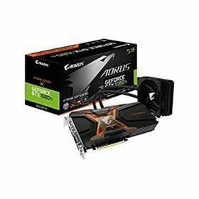【中古】「未使用品」GIGABYTE ビデオカード GTX1080Ti搭載 AORUSシリーズ オールインワン水冷モデル GV-N108TAORUS X W-11GD(PCパーツ)
