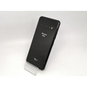 【中古】LG電子 docomo 【SIMロック解除済み】 LG V60 ThinQ 5G ザ ブラック 8GB 128GB L-51A【川越クレアモール】保証期間１ヶ月【ランクB】