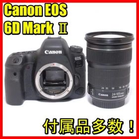 付属品多数！すぐに始めれるCanon EOS6D mark2レンズセット
