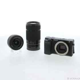 【中古】SONY(ソニー) α6400 ILCE-6400Y ダブルズームレンズキット ブラック 【276-ud】