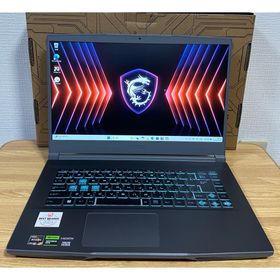 未使用に近い MSI ゲーミングノートRyzen 7,RTX4060,144Hz(ノートPC)