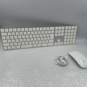 S3960) Apple アップル Mac用 A1843 A1296 純正 マジックキーボード マジックマウス 動作OK （壬3）