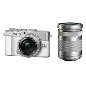 【中古】【1年保証】【美品】OLYMPUS PEN E-P7 EZ ダブルズームキット ホワイト