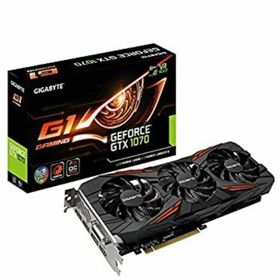 【中古】「未使用品」GIGABYTE ビデオカードGEFORCE GTX 1070搭載 GV-N1070G1 GAMING-8GD rev2(PCパーツ)