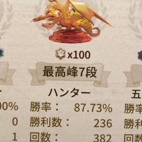 ハンター最上位による激安ランクマ代行🌟値下げも可⭕️ | 第五人格(Identity V)の代行、RMTの販売・買取一覧