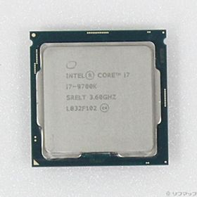 〔中古品〕 Core i7 9700K 〔3.6GHz／LGA 1151〕〔中古品〕 Core i7 9700K 〔3.6GHz／LGA 1151〕