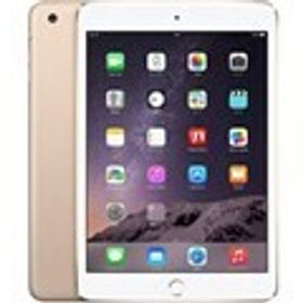 中古 タブレット iPad mini3 Wi-Fi +Cellular 16GB au(エーユー) ゴールド 本体 7.9インチ iOS12 Apple アップル 6ヶ月保証