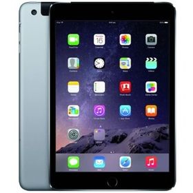 中古 タブレット iPad mini3 Wi-Fi +Cellular 64GB SIMフリー スペースグレイ 本体 7.9インチ iOS12 Apple アップル 6ヶ月保証