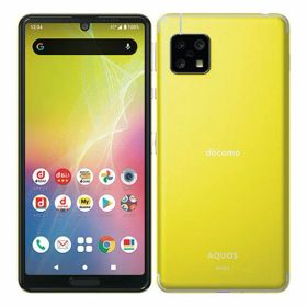 【中古】【安心保証】 AQUOS sense4 SH-41A[64GB] docomo イエロー