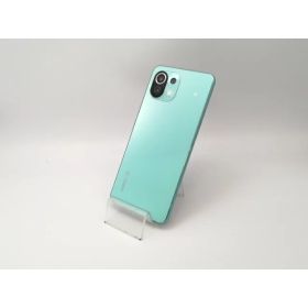 【中古】Xiaomi 国内版 【SIMフリー】 Mi 11 Lite 5G ミントグリーン 6GB 128GB M2101K9R【大阪堂島】保証期間1ヶ月【ランクA】