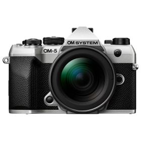 《新品》 OLYMPUS (オリンパス) OM SYSTEM OM-5 Mark II 12-45mm F4.0 PRO レンズキット シルバー【キャッシュバック￥10,000-対象】[ ミラーレス一眼カメラ | デジタル一眼カメラ | デジタルカメラ ] 【KK9N0D18P】