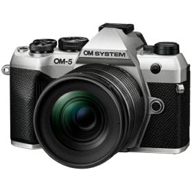 【エントリーで最大全額ポイント還元｜12/11まで】 OM SYSTEM｜オーエムシステム OM-5 Mark II 12-45mm F4.0 PRO レンズキット ミラーレス一眼カメラ シルバー [ズームレンズ]