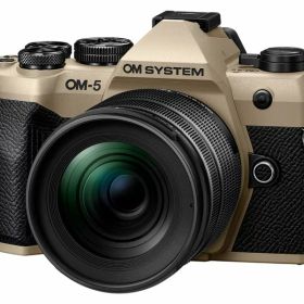 【当店オリジナル3年延長保証付】OM SYSTEM OM-5 Mark II 12-45mm F4 PRO レンズキット ベージュ