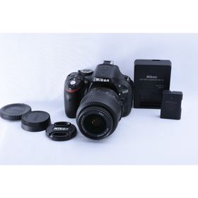 ニコン(Nikon)の極美品♪ Nikon D5200 手振れ補正付きレンズセット 送料無料♪(デジタル一眼)