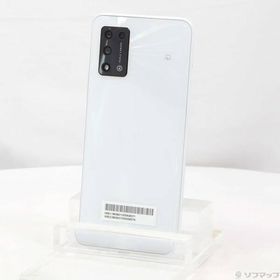 〔中古〕ZTE Libero 5G II 64GB ホワイト A103ZT Y!mobile SIMフリー〔377-ud〕