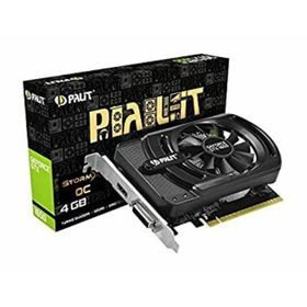 【中古】「未使用品」Palit GeForce GTX 1650 StormX OC 4GB GDDR 5グラフィックスカード（GeForce GTX 1650、4GB、GDDR 5、128ビット、4096 x 2160ピクセル、PCI Exp(PCパーツ)