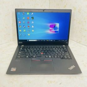 レノボ(Lenovo)のLenovo ThinkPad X13 Gen1 AMD Ryzen5 4650U 爆速SSD カメラ付き 初期設定済み 最新版Windows11 即利用可能 バッテリー78% 中古良品 As【196】(ノートPC)