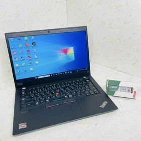 レノボ(Lenovo)のLenovo ThinkPad X13 Gen1 AMD Ryzen54650U 爆速SSD カメラ付き 初期設定済み 最新版Windows11 即利用可能 バッテリー96% 中古良品 As【200】(ノートPC)