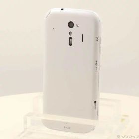 【中古】FUJITSU(富士通） らくらくスマートフォン 32GB ホワイト F-42A docomoロック解除SIMフリー 【295-ud】