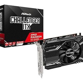 【中古】(未使用・未開封品)ASRock グラフィックボード AMD Radeon RX6400 搭載モデル 【国内正規代理店品】 CLI 4G 黒