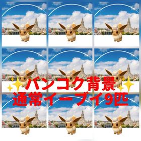 1227⭐️PTC⭐️バンコク背景イーブイ9匹 | ポケモンGOのアカウントデータ、RMTの販売・買取一覧