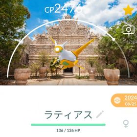激レア！✨✨色違いラティアス、ラティオス！🎉🎉 | ポケモンGOのアカウントデータ、RMTの販売・買取一覧